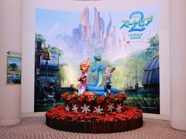 【舞浜】イクスピアリ　『ズートピア２』装飾_2